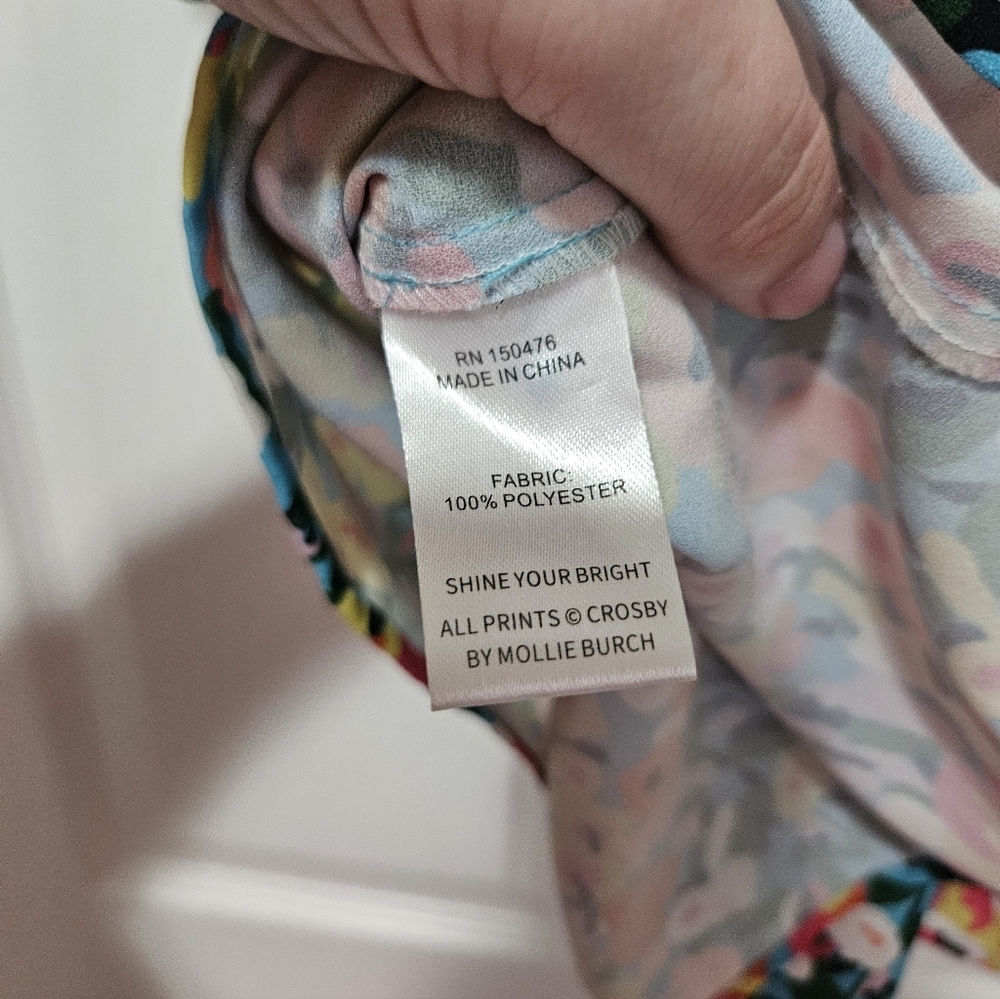 Crosby By Mollie Burch Blouse XS - Picture 5 of 5
